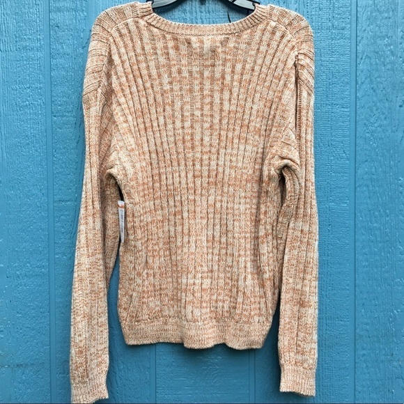 Blank NYC Heather Ribbed Crew Neck Sweater S NWT - Picture 2 of 5